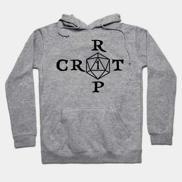 Crit, RIP Hoodie by CriticalFailures